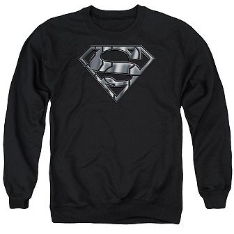 Superman Mech Shield Adult Crewneck Sweatshirt