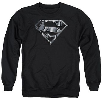 Superman Mech Shield Adult Crewneck Sweatshirt