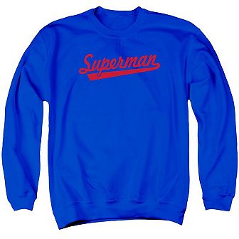 Superman S Tail Adult Crewneck Sweatshirt