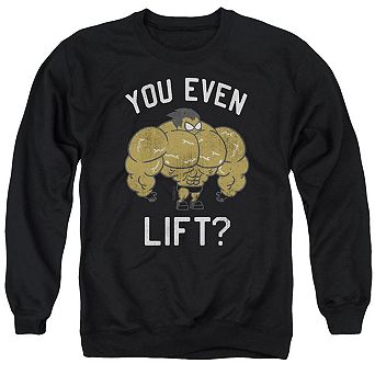 Teen Titans Go You Lift Adult Crewneck Sweatshirt