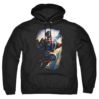 Superman Ck Superstar Adult Pull Over Hoodie