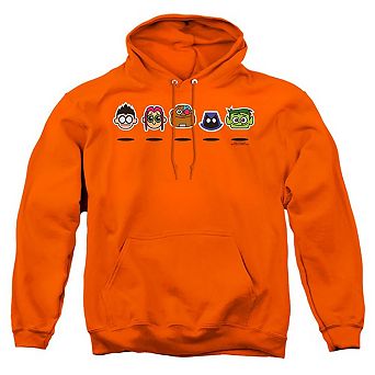 Teen Titans Go Floating Heads Adult Pull Over Hoodie