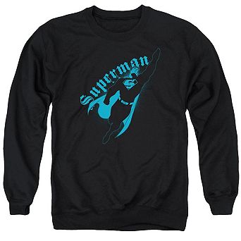 Superman Darkness Adult Crewneck Sweatshirt