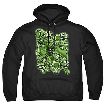 Superman Metallo Mayhem Adult Pull Over Hoodie