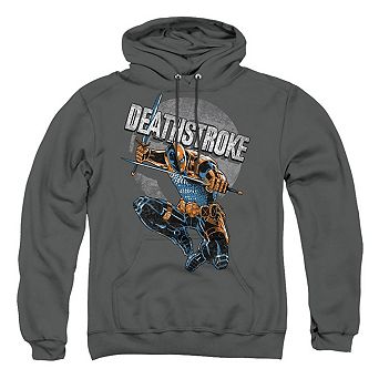 Justice League of America Deathstroke Retro Adult Pull Over Hoodie