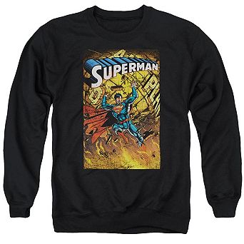 Superman One Adult Crewneck Sweatshirt