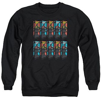 Superman Super Booths Adult Crewneck Sweatshirt