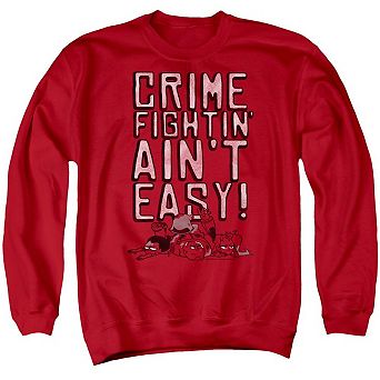 Teen Titans Go Not Easy Adult Crewneck Sweatshirt