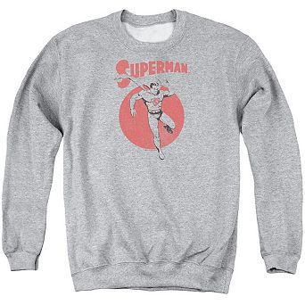 Superman Vintage Sphere Adult Crewneck Sweatshirt