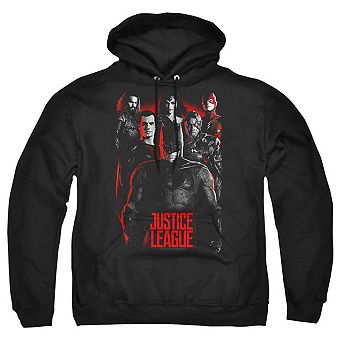 Justice League Movie The League Adult Pull Over Hoodie