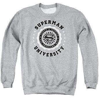 Superman Superman University Adult Crewneck Sweatshirt