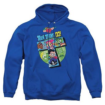 Teen Titans Go T Adult Pull Over Hoodie