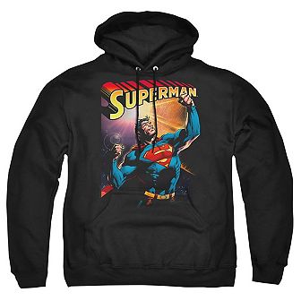 Superman Victory Adult Pull Over Hoodie