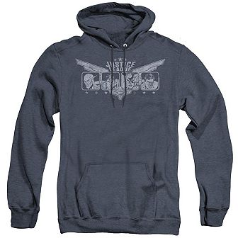 Justice League of America Justice Wings Adult Heather Hoodie