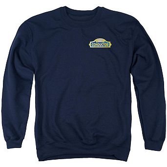 Polar Express Conductor Adult Crewneck Sweatshirt