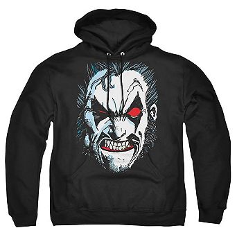 Justice League of America In Lo Face Adult Pull Over Hoodie