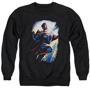 Superman Ck Superstar Adult Crewneck Sweatshirt