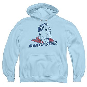 Superman The Man Adult Pull Over Hoodie