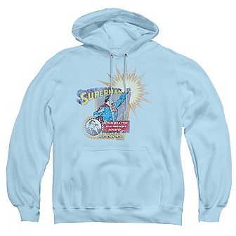 Superman Ingenious Disguise Adult Pull Over Hoodie