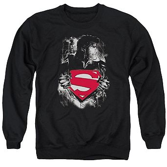 Superman Darkest Hour Adult Crewneck Sweatshirt