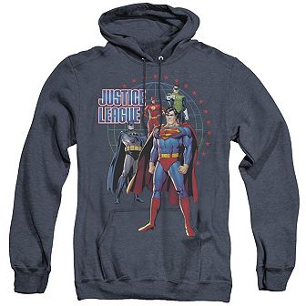 Justice League of America Protectors Adult Heather Hoodie