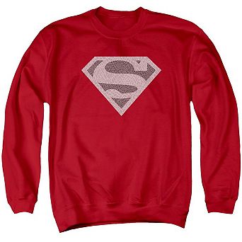Superman Elephant Shield Adult Crewneck Sweatshirt