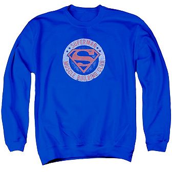 Superman Muscle Club Adult Crewneck Sweatshirt