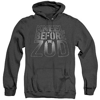 Superman Before Zod Adult Heather Hoodie