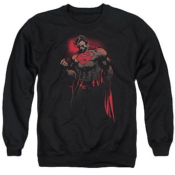 Superman Red Son Adult Crewneck Sweatshirt