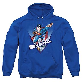 Superman Looks Like A Job For Adult Pull Over Hoodie
