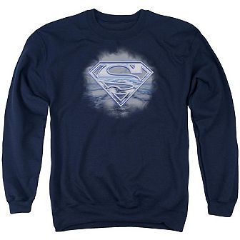 Superman Freedom Of Flight Adult Crewneck Sweatshirt