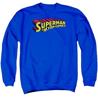 Superman Superman In Adult Crewneck Sweatshirt