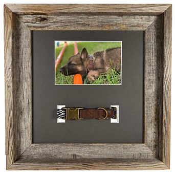 Rustic Farmhouse Pet Series Reclaimed Memorial Wood Picture Frame
