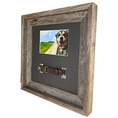Rustic Farmhouse Pet Series Reclaimed Memorial Wood Picture Frame