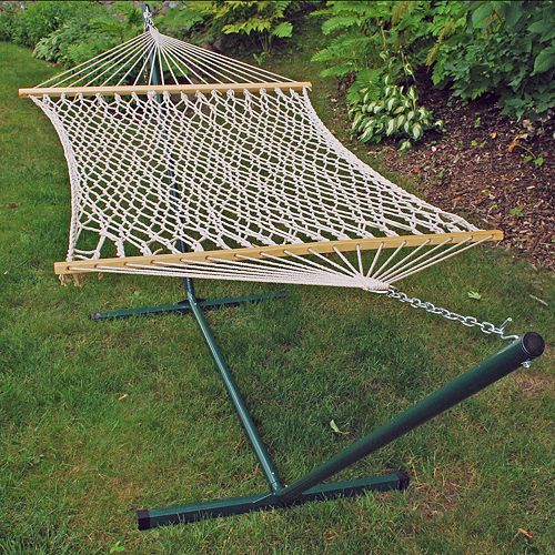 Algoma Rope Hammock & Stand Outdoor