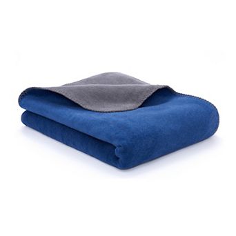 Double Face Reversible Throw Blanket