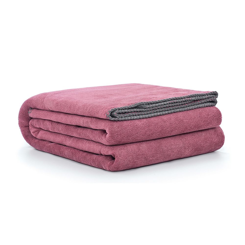 Double Face Reversible Throw Blanket