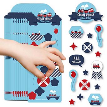 Big Dot Of Happiness Railroad Party Crossing Train Favor Kids Stickers 16 Sheets 256 Stickers