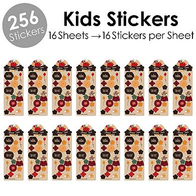 Big Dot Of Happiness Rosh Hashanah - New Year Favor Kids Stickers - 16 ...