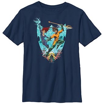 Boys 8-20 Aquaman And The Lost Kingdom Deep Sea Duo Graphic Tee