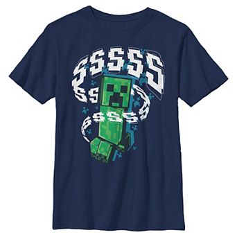 Boys 4-7 Minecraft Creeper Tee