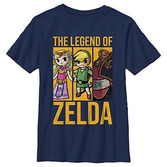 Boys 4-7 The Legend Of Zelda Classic Trio Tee