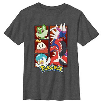Boys 4-7x Pokemon Koraidon Group Graphic Tee