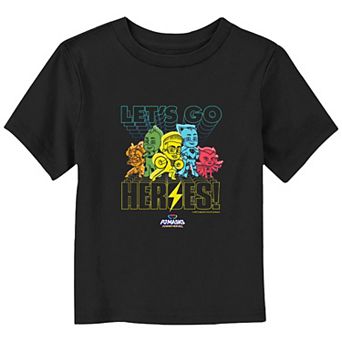 Toddler Boy PJ Masks Let's Go Heroes Graphic Tee