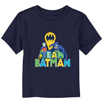 Toddler Boy DC Comics Batman & Robin Team Batman Graphic Tee