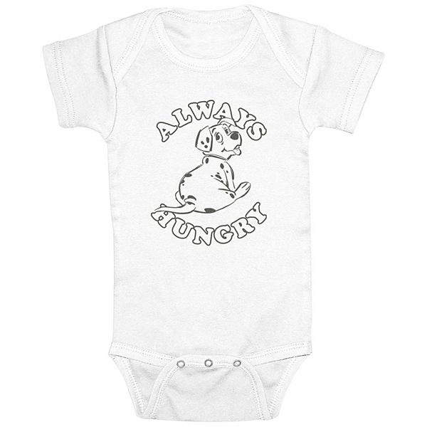 Disney's 101 Dalmations Baby Boy Always Hungry Graphic Bodysuit