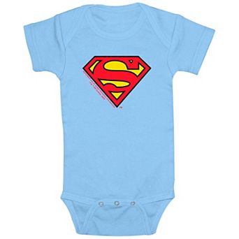 Baby Boy Superman Emblem Graphic Bodysuit
