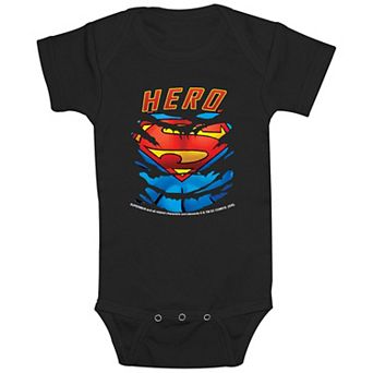 Baby Boy Superman Hero Graphic Bodysuit
