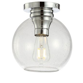 Atlas Metal/glass Led Flush Mount