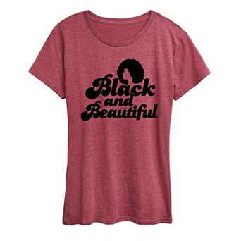 Plus Black and Beautiful Graphic Tee